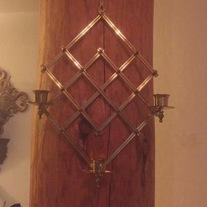 🌺SOLD🌺Decorative hanging candle holder